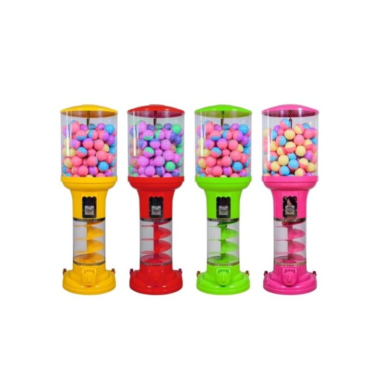 Coin Operated balls Dispenser Bouncing Gumball Machine Toy Capsule ...